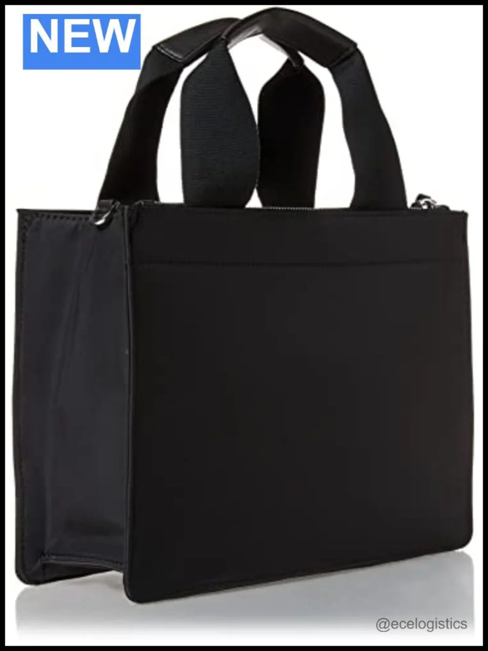 Nylon Mini Crossbody Bag with Removable Strap, 5 Compartments